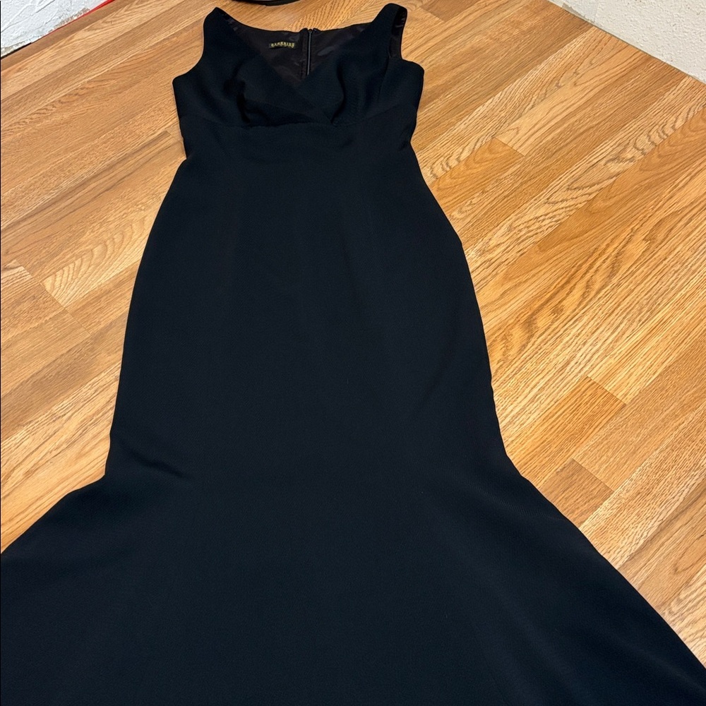 Vintage 1990’s Georgiou sleeveless black trumpet mermaid maxi dress. Size S. - Picture 8 of 17